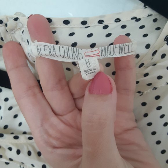 Alexa Chung for Madewell airy polkadot dress, Size 8 - Picture 8 of 8